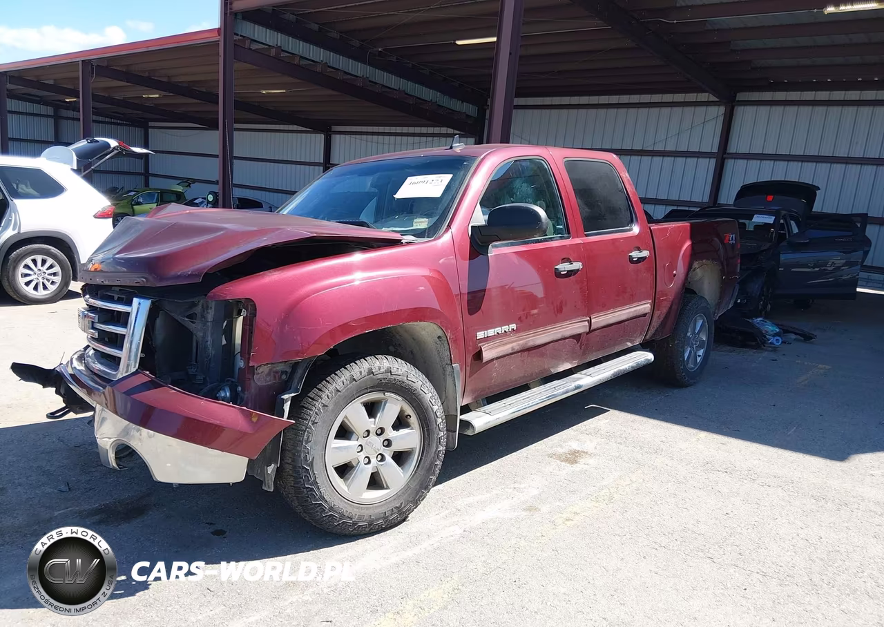 2013 GMC Sierra 1500 Sle VIN:3GTP2VE77DG114042 - 2