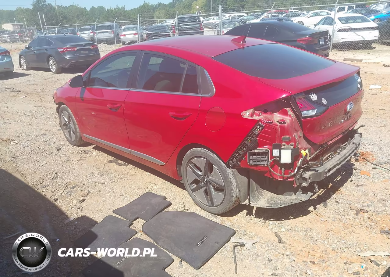 2022 Hyundai Ioniq Hybrid Sel VIN:KMHC85LCXNU281213 - 3