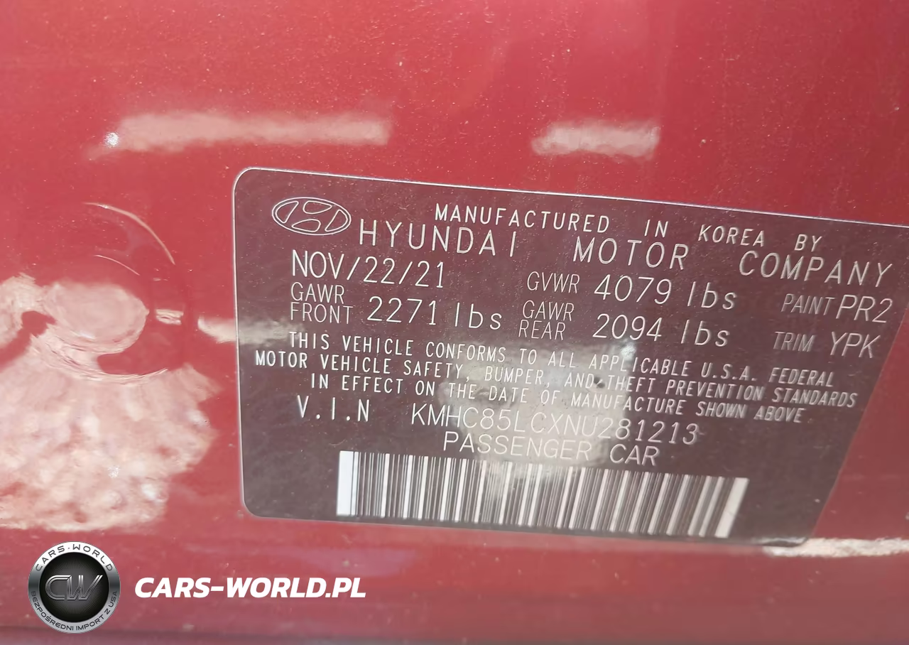 2022 Hyundai Ioniq Hybrid Sel VIN:KMHC85LCXNU281213 - 9