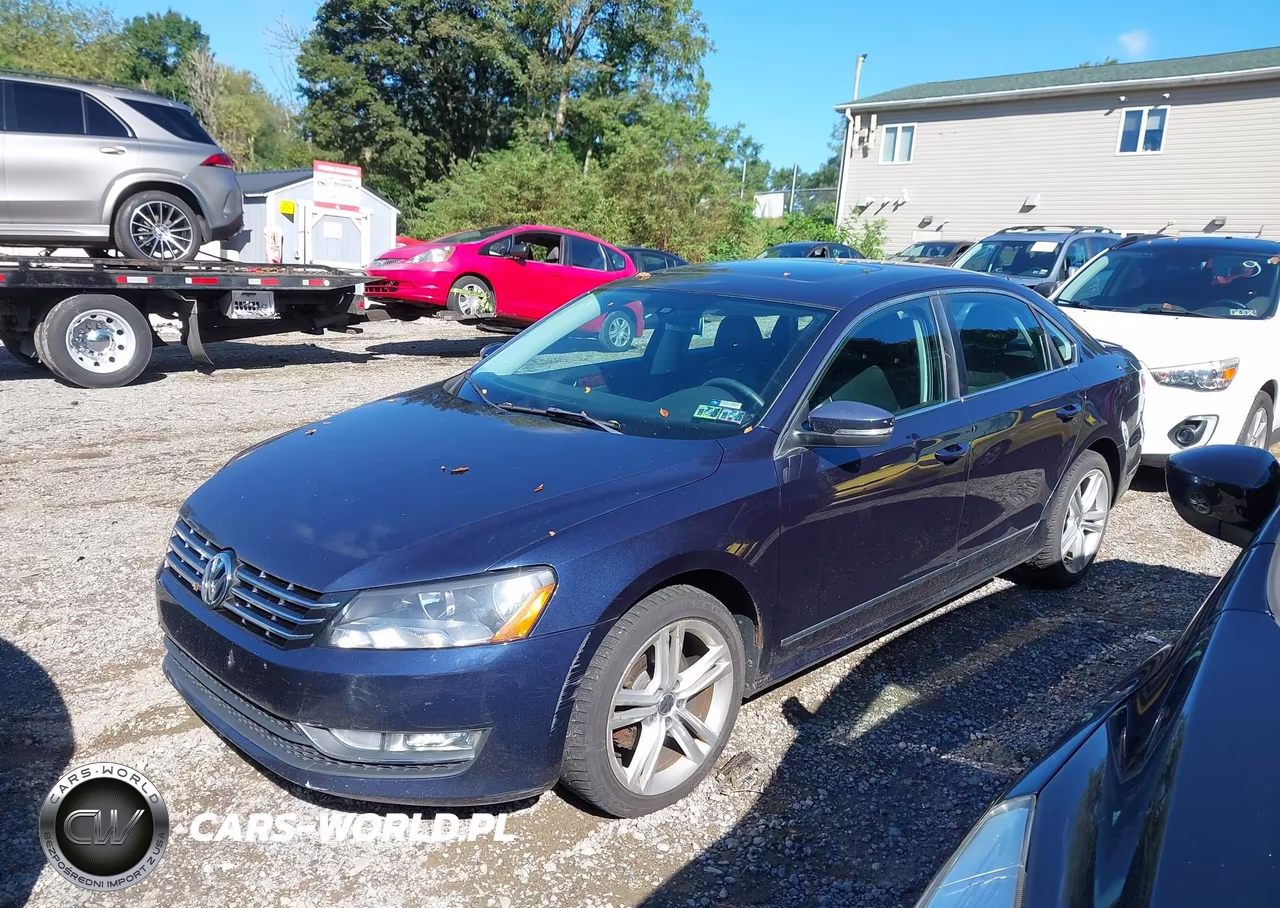 2013 Volkswagen Passat 3.6L V6 Sel Premium VIN:1VWCM7A32DC081085 - 2