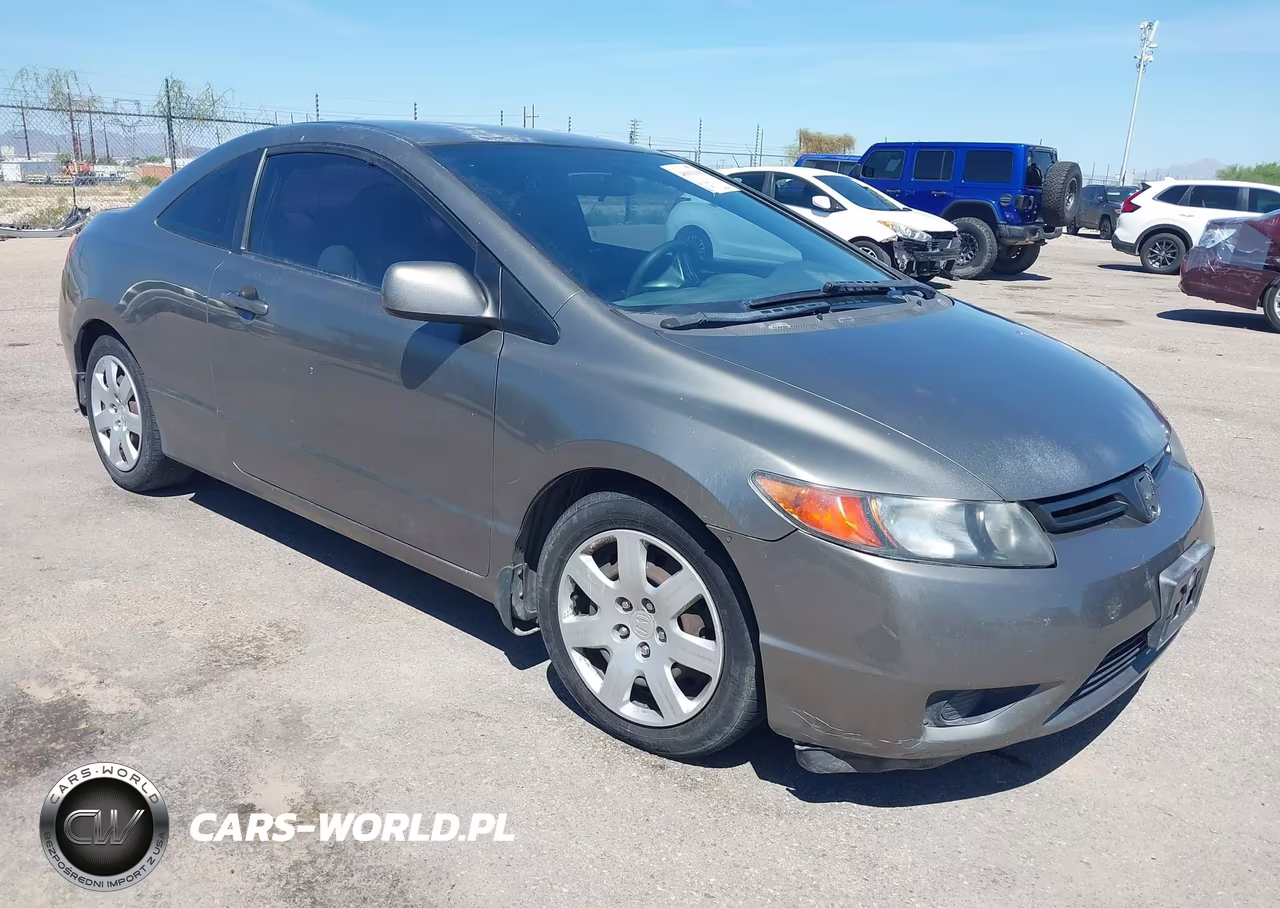 2007 Honda Civic Lx VIN:2HGFG12667H552297 - 1