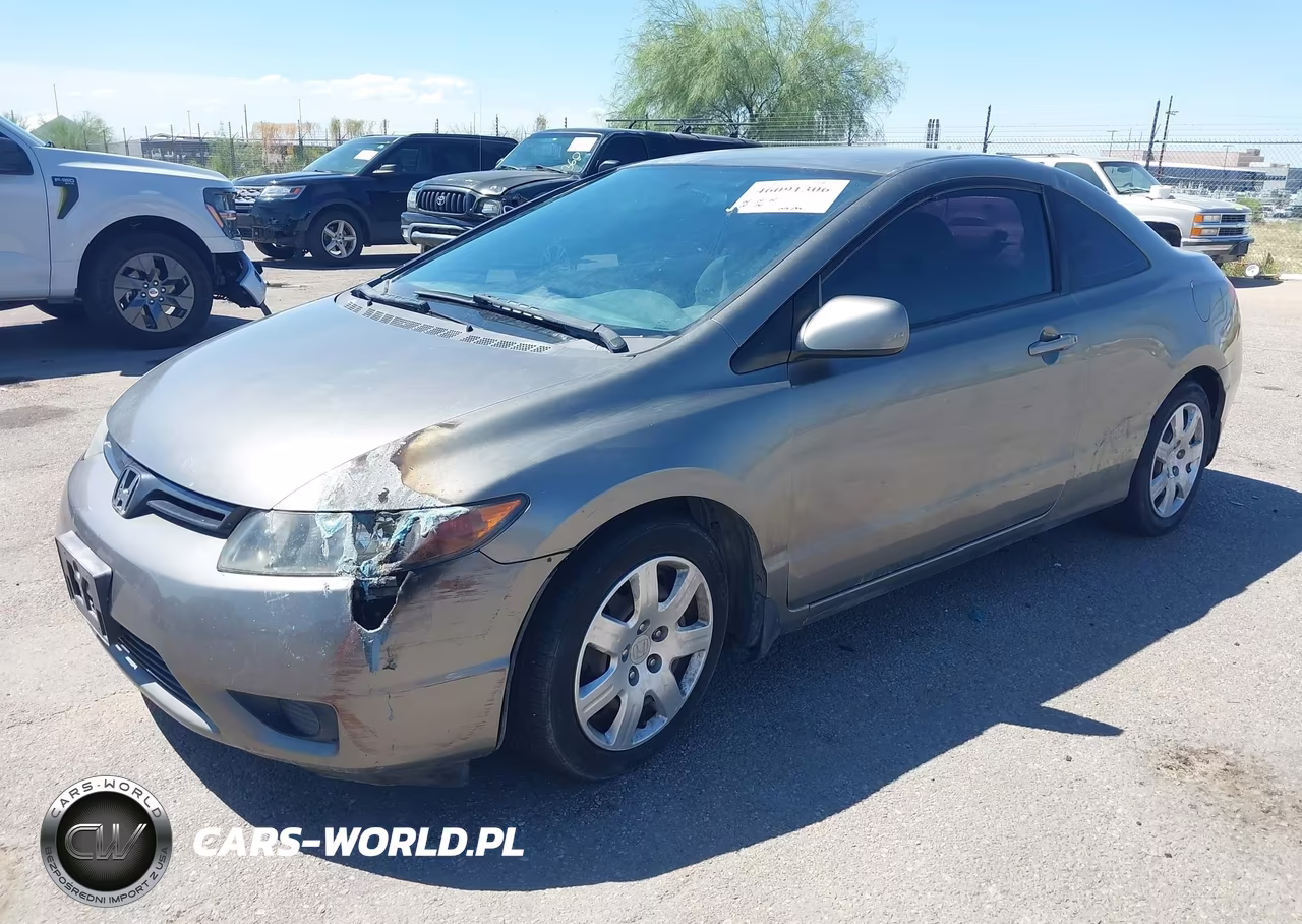 2007 Honda Civic Lx VIN:2HGFG12667H552297 - 2