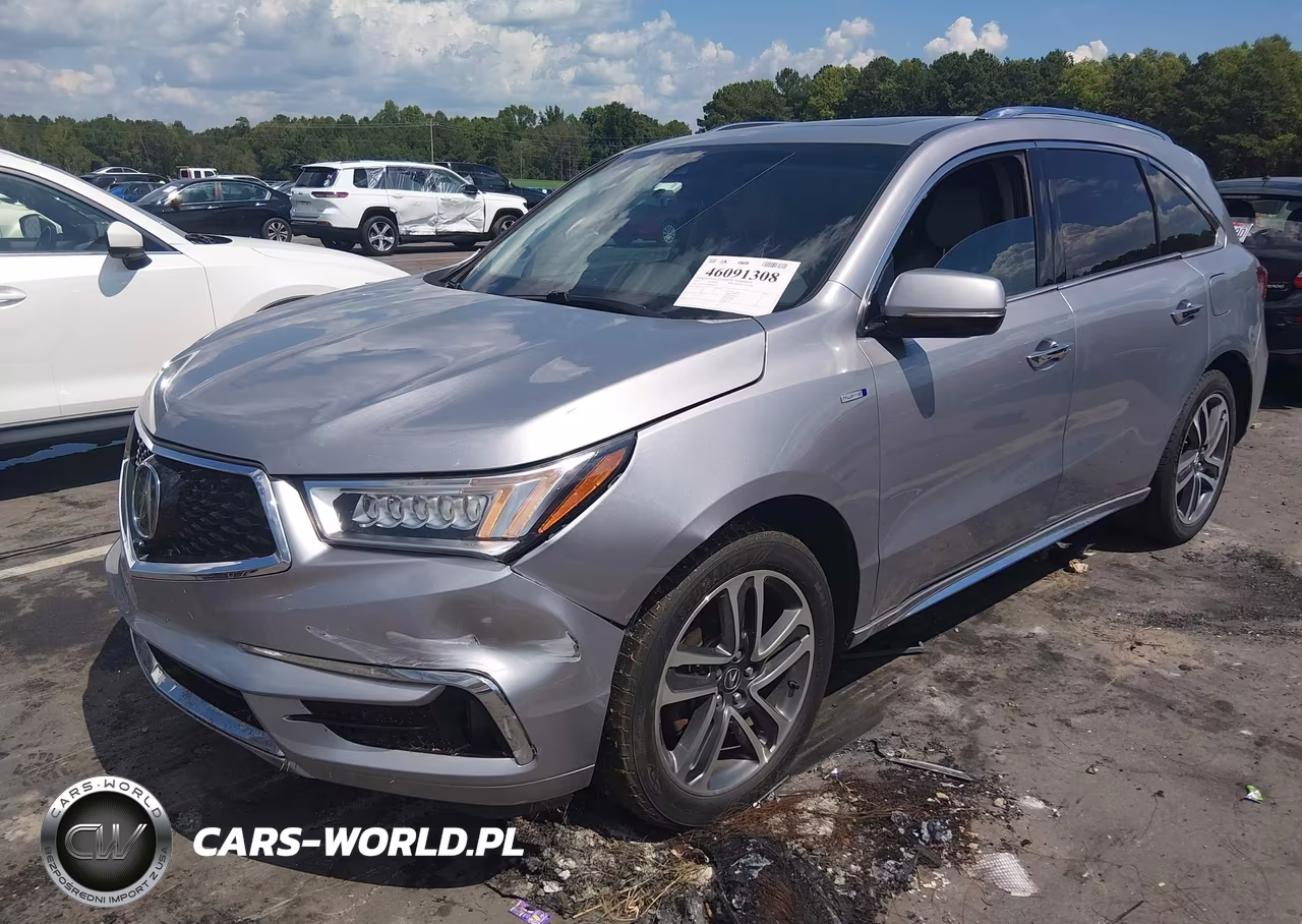 2017 Acura Mdx Sport Hybrid Advance Package VIN:5FRYD7H79HB000155 - 2