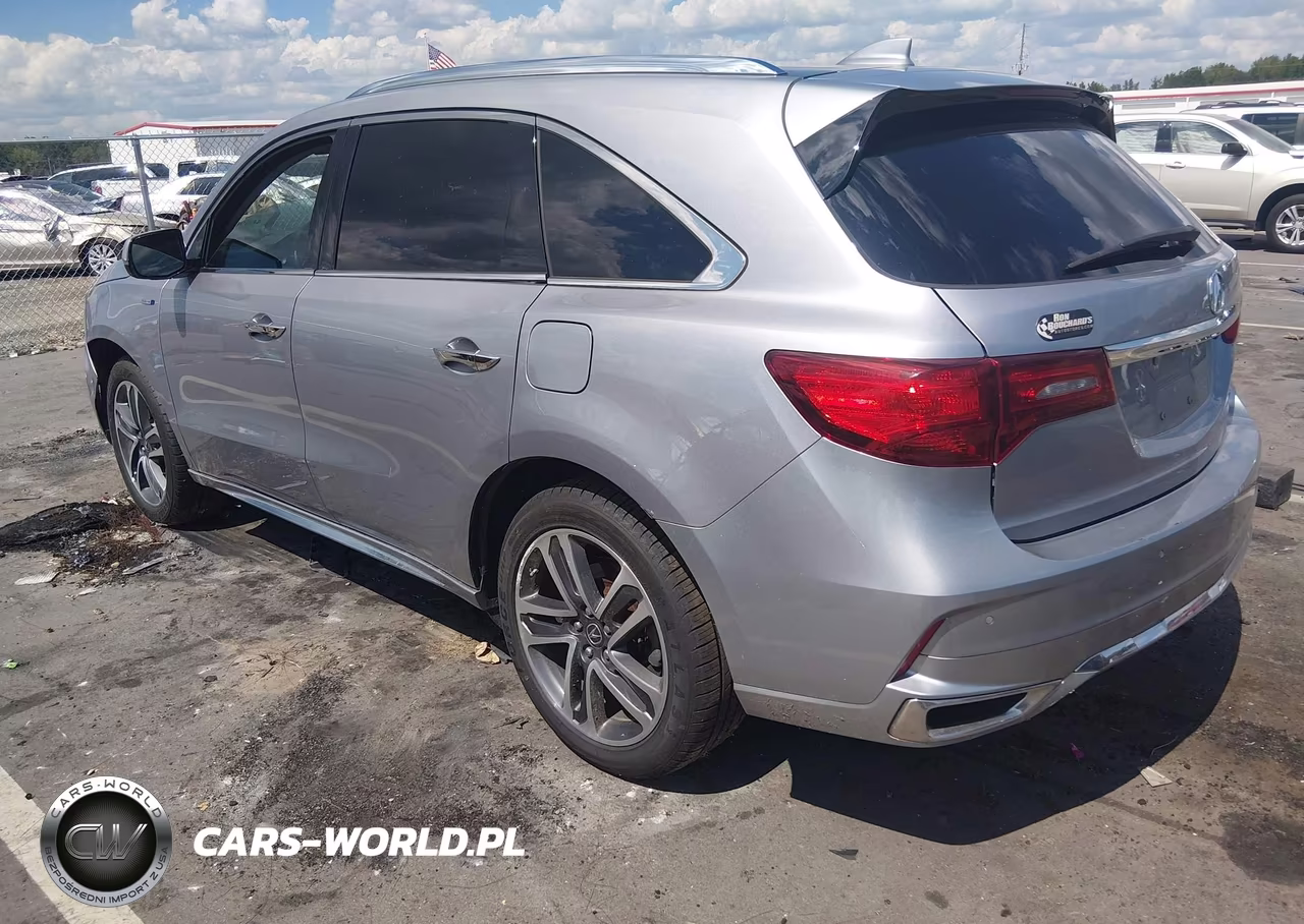 2017 Acura Mdx Sport Hybrid Advance Package VIN:5FRYD7H79HB000155 - 3