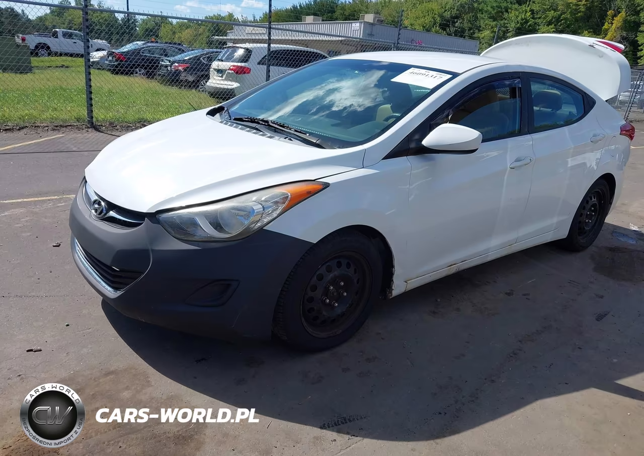 2012 Hyundai Elantra Gls VIN:5NPDH4AE6CH145191 - 2