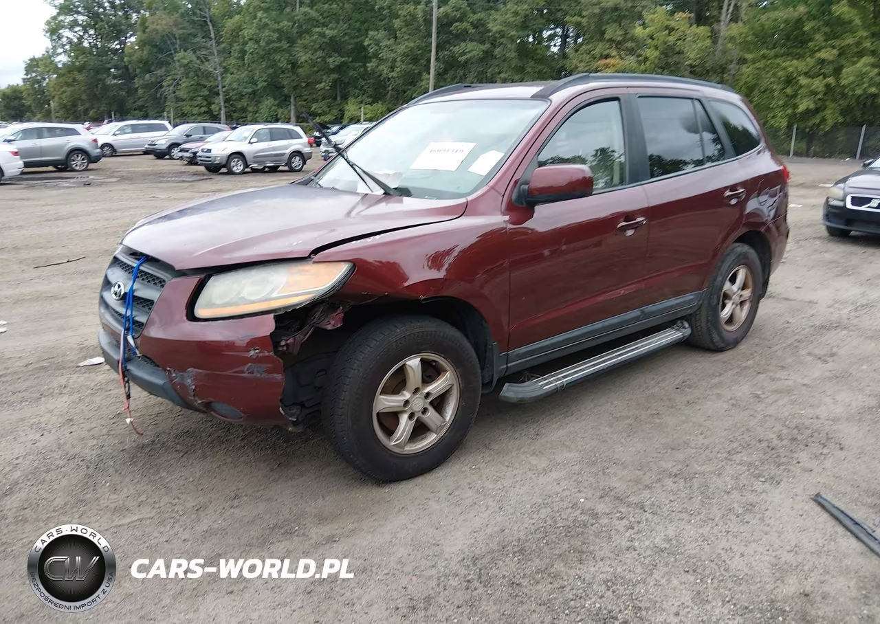 2008 Hyundai Santa Fe Gls VIN:5NMSG73D78H152459 - 2