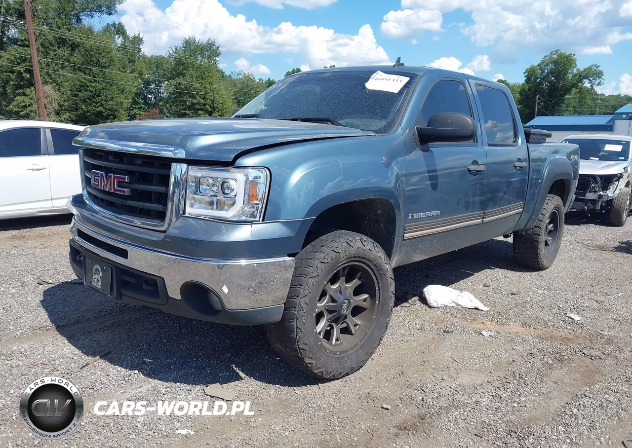 2009 GMC Sierra 1500 Sle VIN:3GTEK23309G105387 - 2