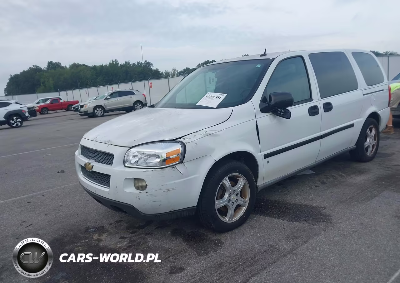 2008 Chevrolet Uplander Ls VIN:1GNDV23W78D133462 - 2