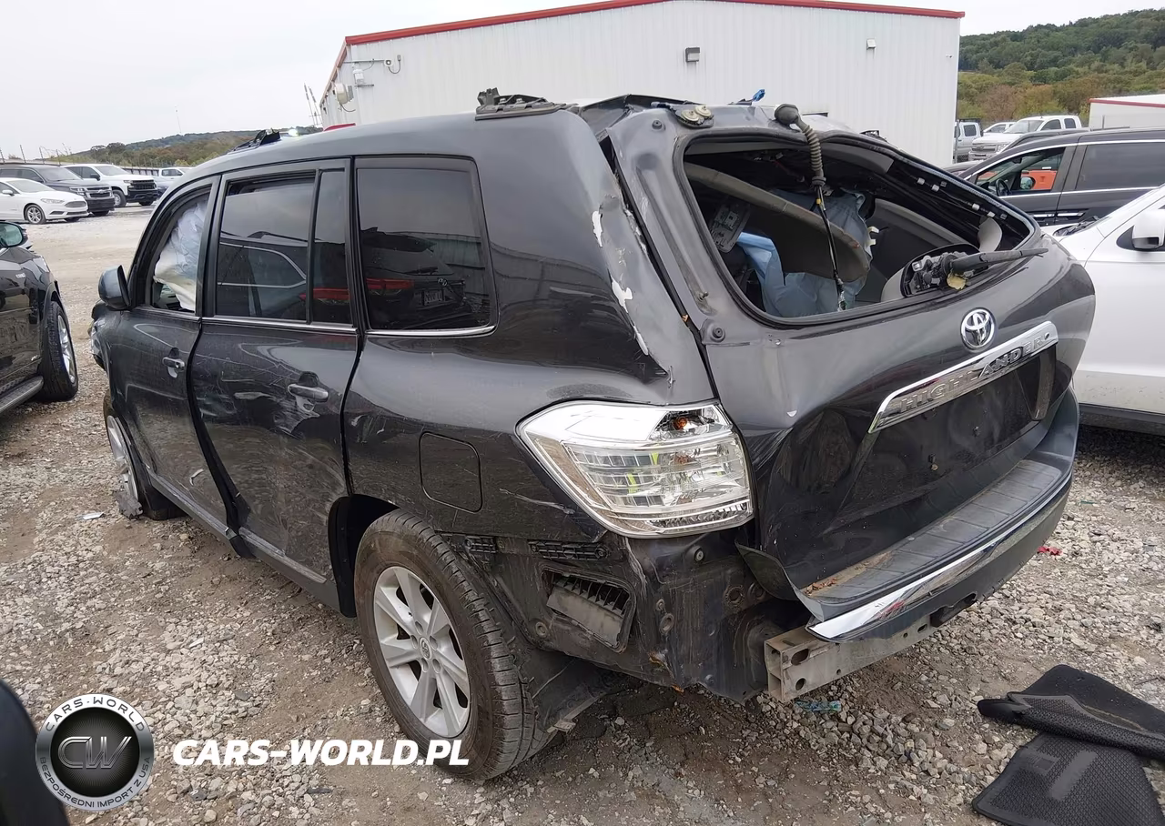 2012 Toyota Highlander Se V6 VIN:5TDZK3EH2CS082719 - 3