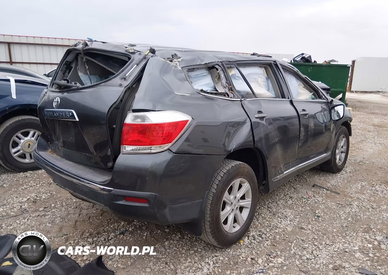 2012 Toyota Highlander Se V6 VIN:5TDZK3EH2CS082719 - 4