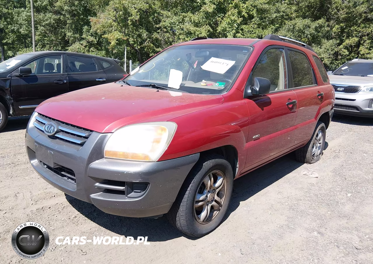 2008 Kia Sportage Lx V6 VIN:KNDJE723587456990 - 2