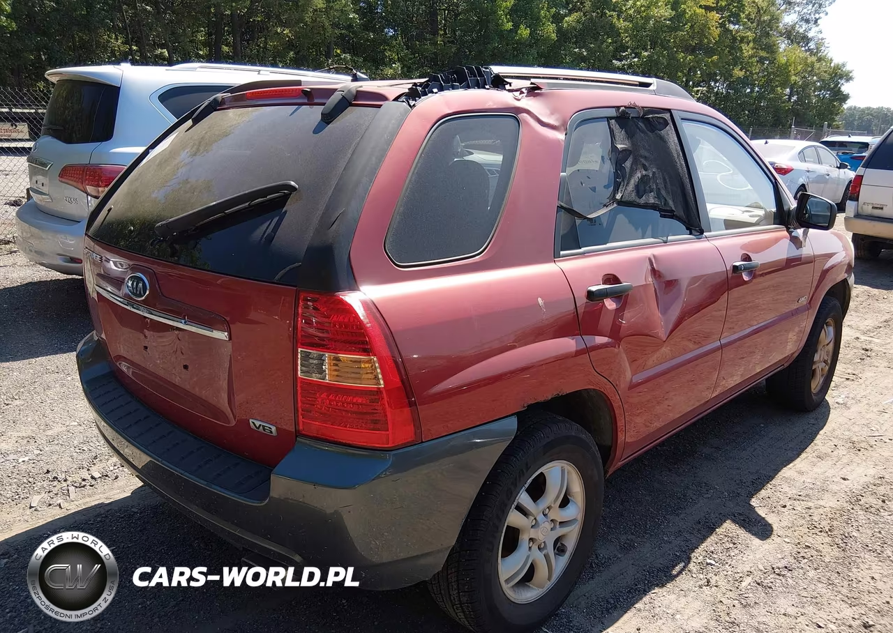 2008 Kia Sportage Lx V6 VIN:KNDJE723587456990 - 4