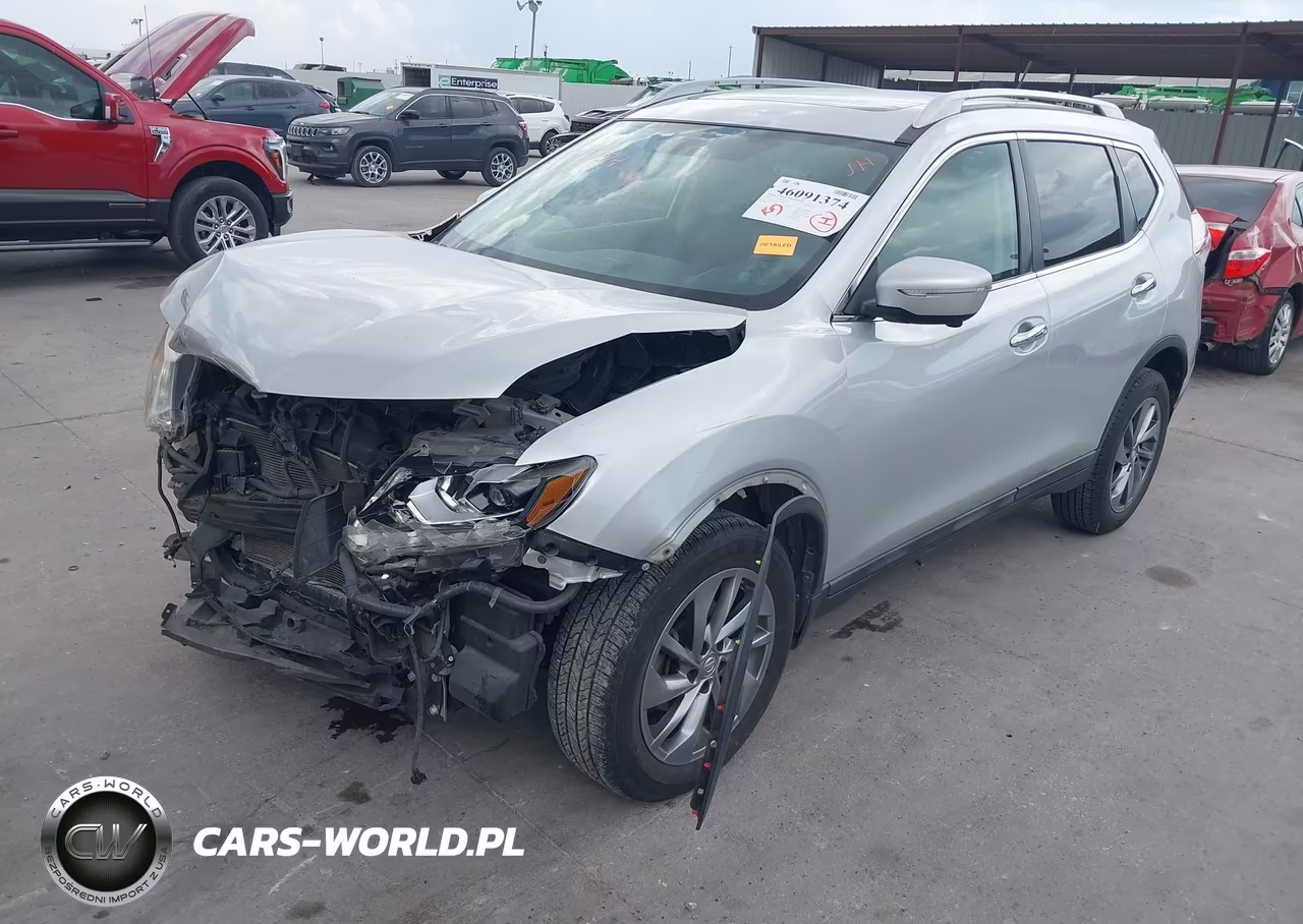2015 Nissan Rogue Sl VIN:5N1AT2MV7FC810757 - 2