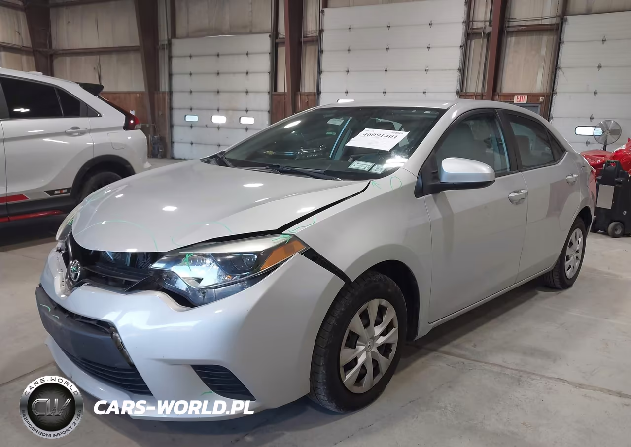 2016 Toyota Corolla L VIN:2T1BURHE6GC523654 - 2