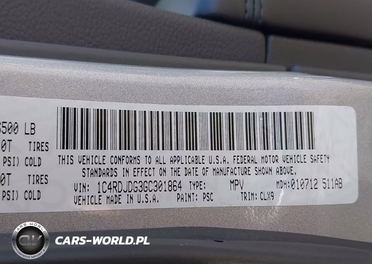 2016 Dodge Durango Limited VIN:1C4RDJDG3GC301864 - 9