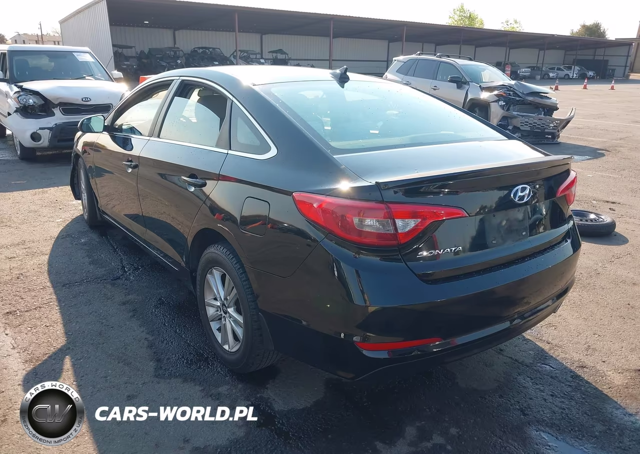 2017 Hyundai Sonata Se VIN:5NPE24AF7HH477856 - 3