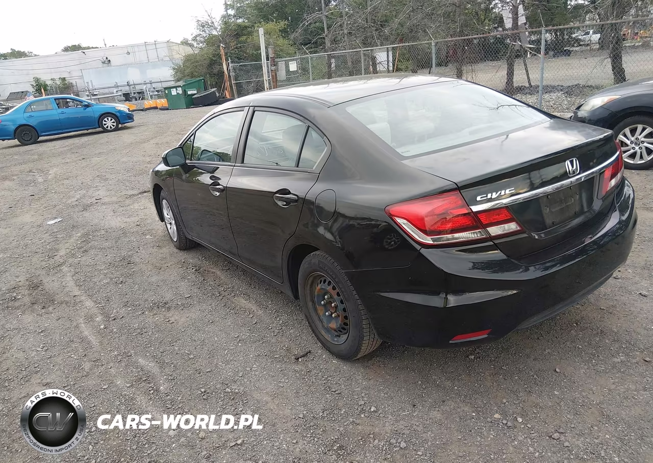 2015 Honda Civic Lx VIN:19XFB2F50FE705691 - 3