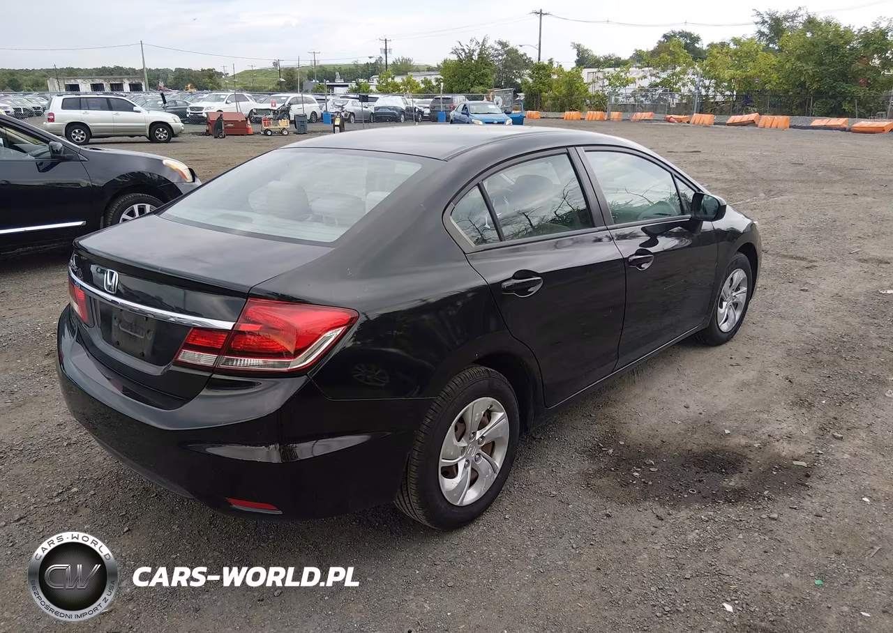 2015 Honda Civic Lx VIN:19XFB2F50FE705691 - 4