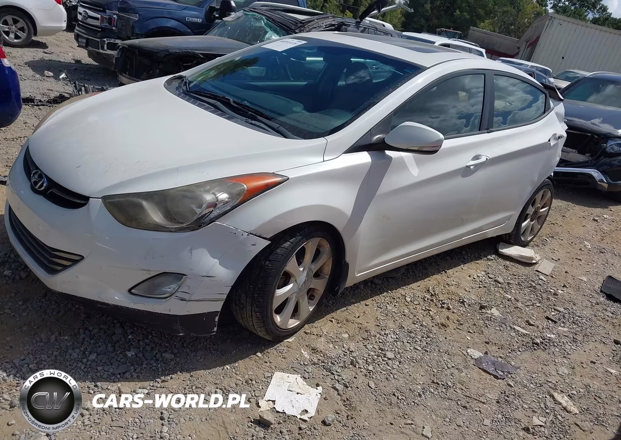 2013 Hyundai Elantra Limited VIN:5NPDH4AE7DH322526 - 2