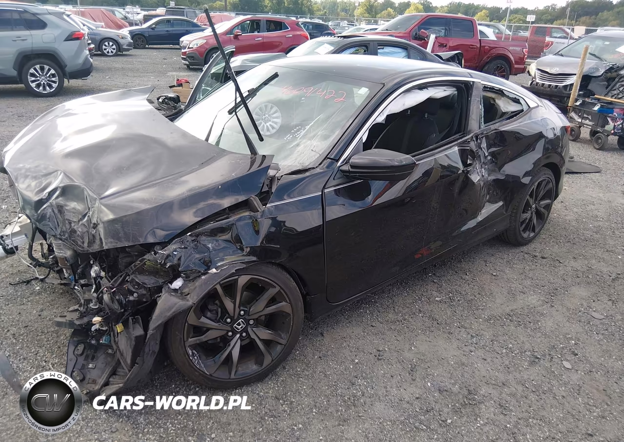 2019 Honda Civic Sport VIN:2HGFC4B82KH300831 - 2