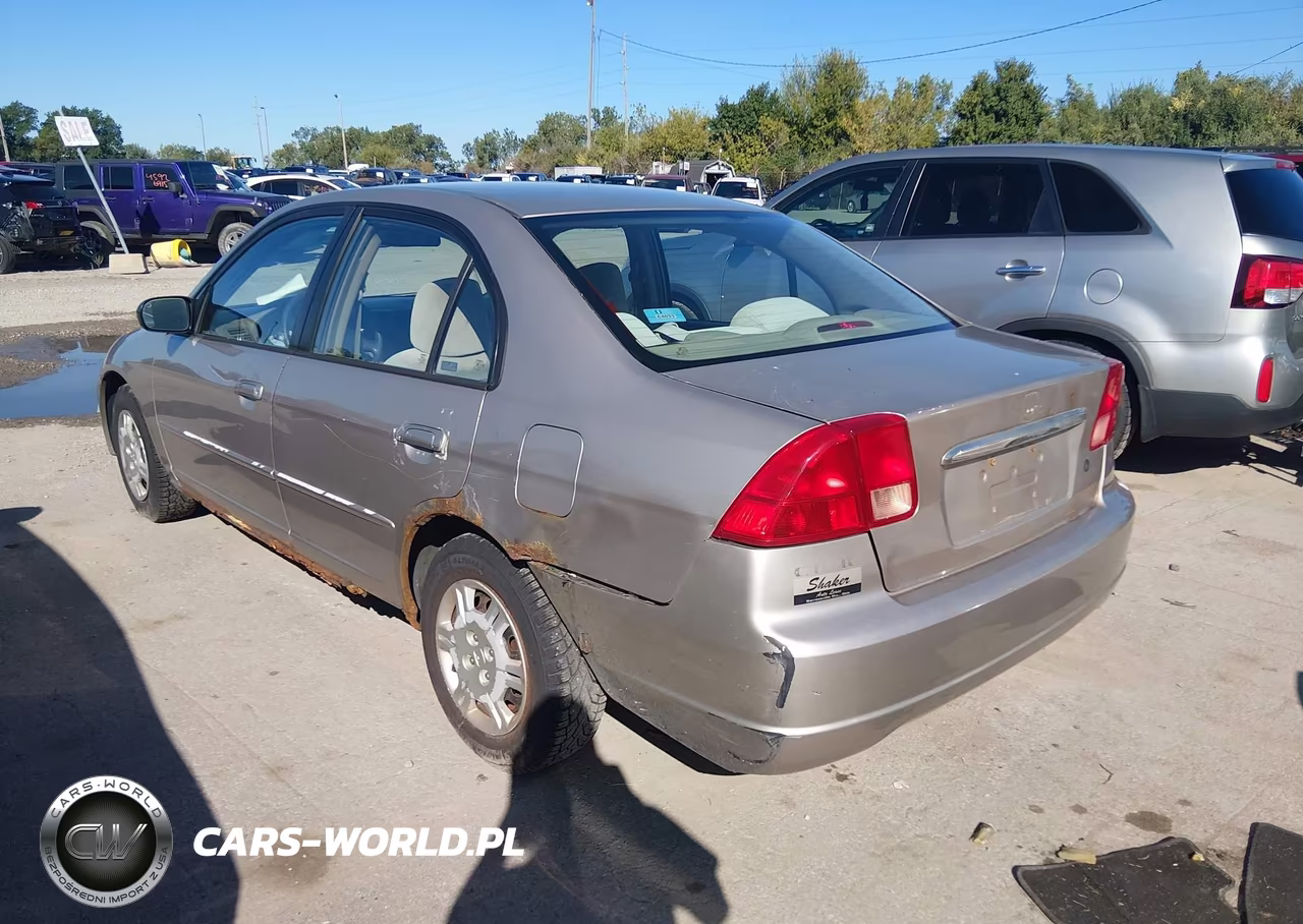 2002 Honda Civic Lx VIN:1HGES16542L066336 - 3