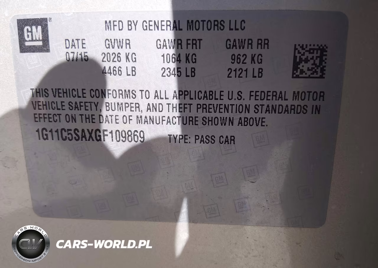2016 Chevrolet Malibu Limited Lt VIN:1G11C5SAXGF109869 - 9