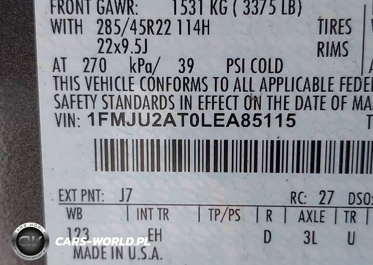 2020 Ford Expedition Limited VIN:1FMJU2AT0LEA85115 - 9