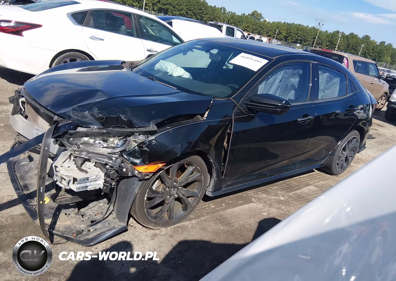 2018 Honda Civic Sport VIN:SHHFK7H43JU208735 - 2