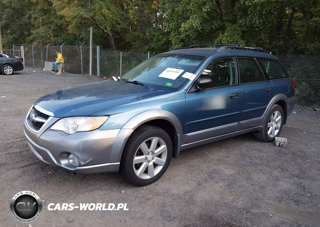 2009 Subaru Outback 2.5I VIN:4S4BP61C297343845 - 2