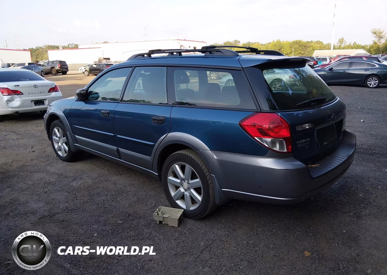 2009 Subaru Outback 2.5I VIN:4S4BP61C297343845 - 3