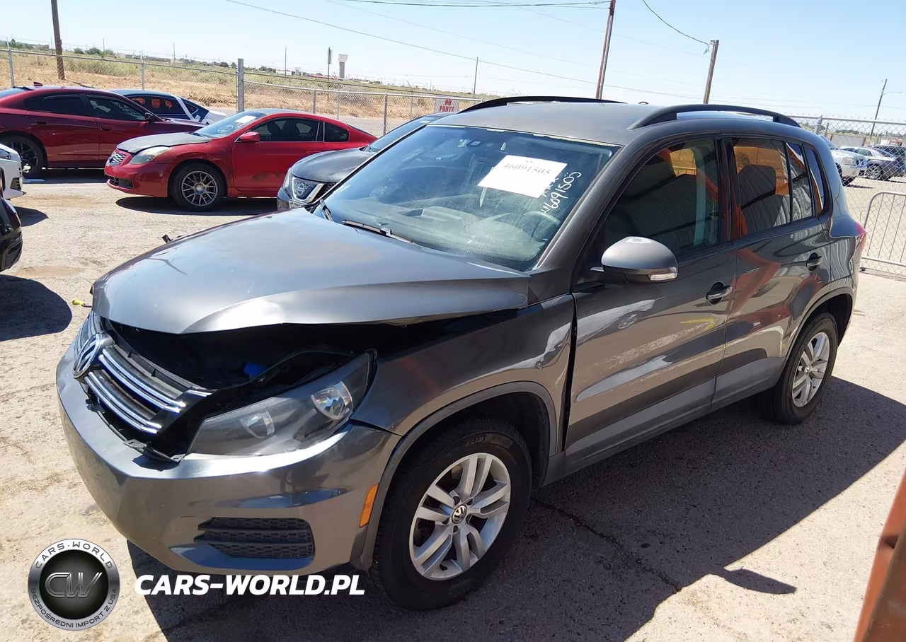2016 Volkswagen Tiguan S VIN:WVGBV7AX5GW541742 - 2
