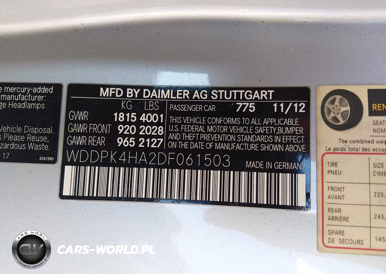 2013 Mercedes-Benz Slk 250 VIN:WDDPK4HA2DF061503 - 9