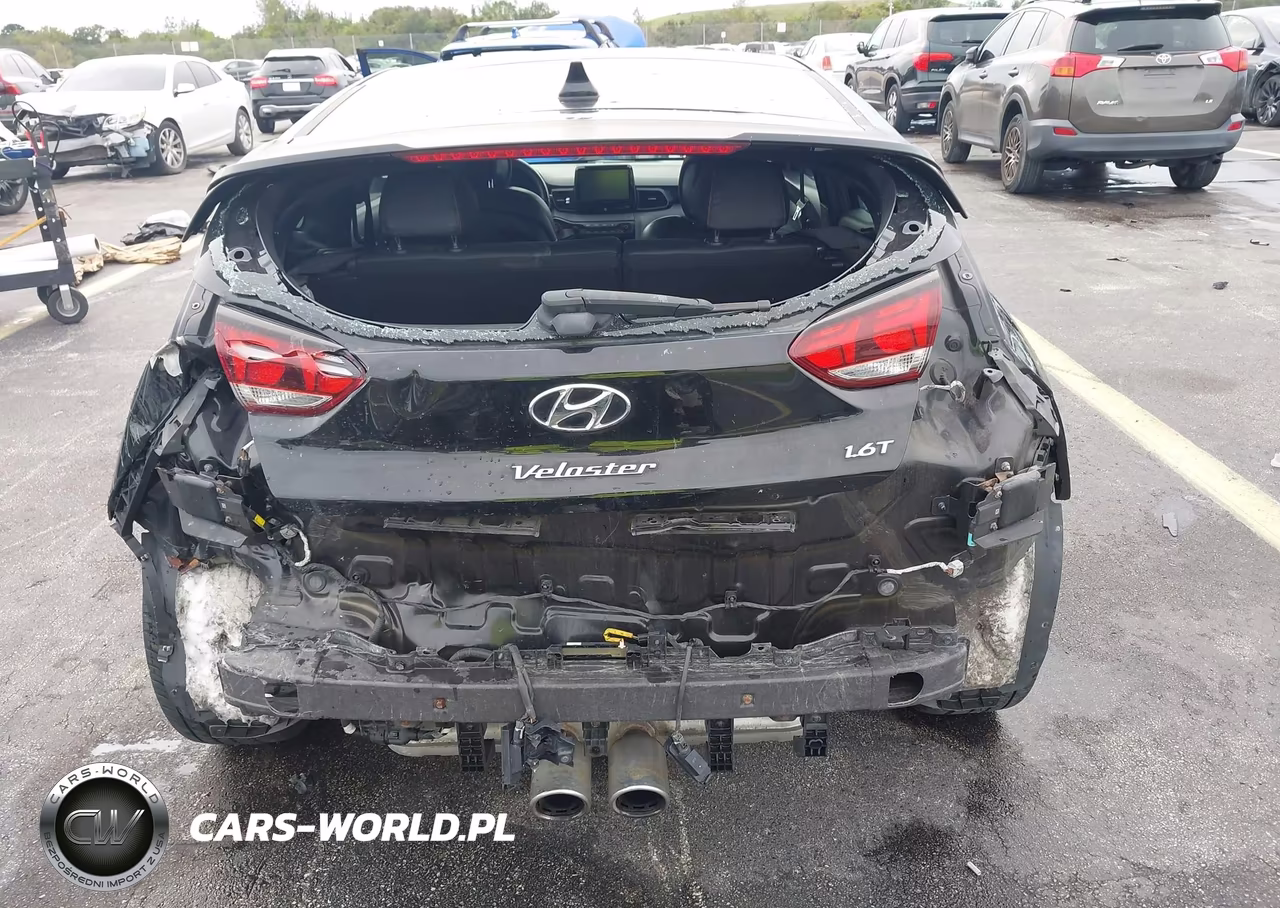 2019 Hyundai Veloster Turbo VIN:KMHTH6AB9KU011403 - 17