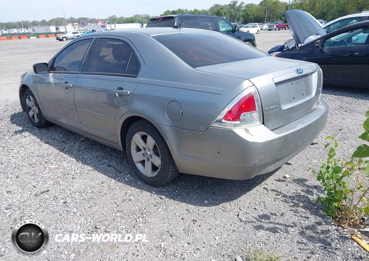 2008 Ford Fusion Se VIN:3FAHP07ZX8R188885 - 3
