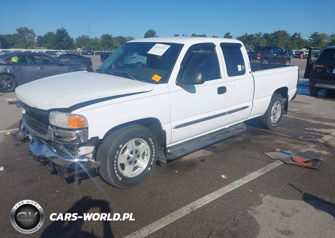 2006 GMC Sierra 1500 Sle1 VIN:1GTEC19V76Z212626 - 2
