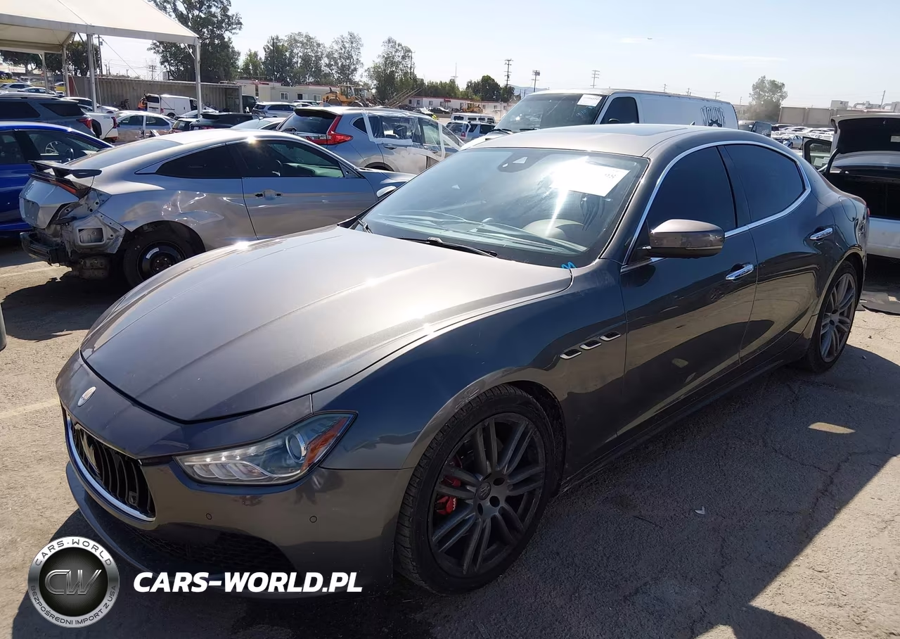 2017 Maserati Ghibli S VIN:ZAM57RSA6H1216559 - 2