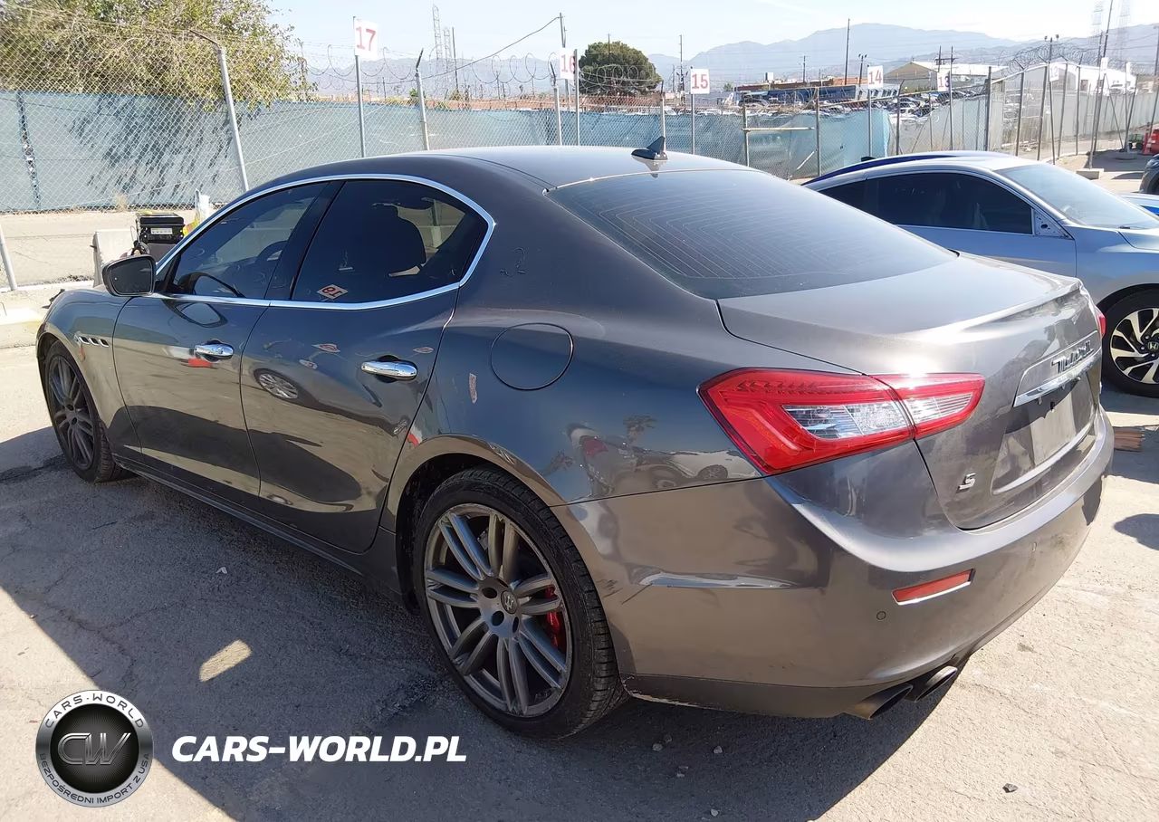 2017 Maserati Ghibli S VIN:ZAM57RSA6H1216559 - 3
