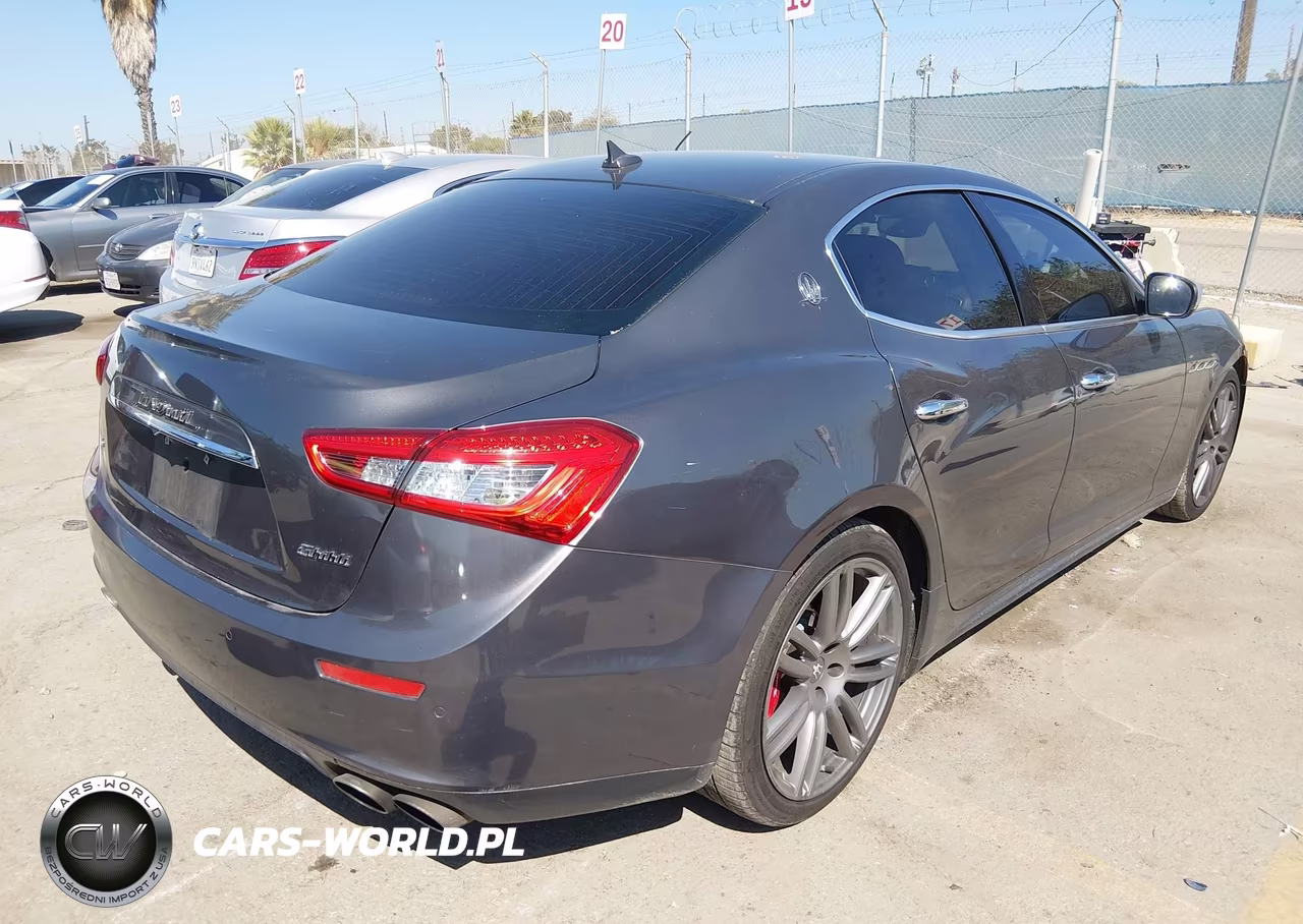 2017 Maserati Ghibli S VIN:ZAM57RSA6H1216559 - 4