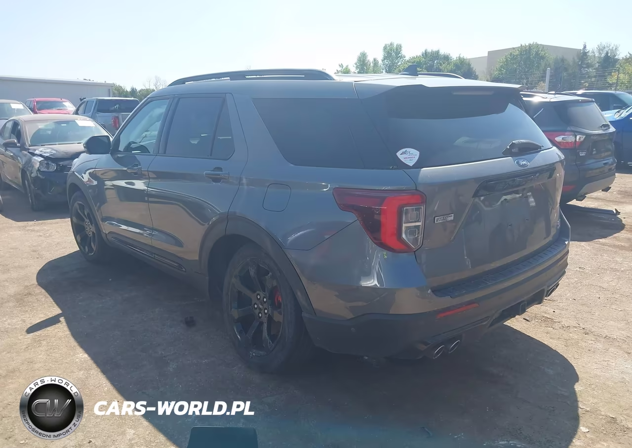 2021 Ford Explorer St VIN:1FM5K8GC9MGA82320 - 3