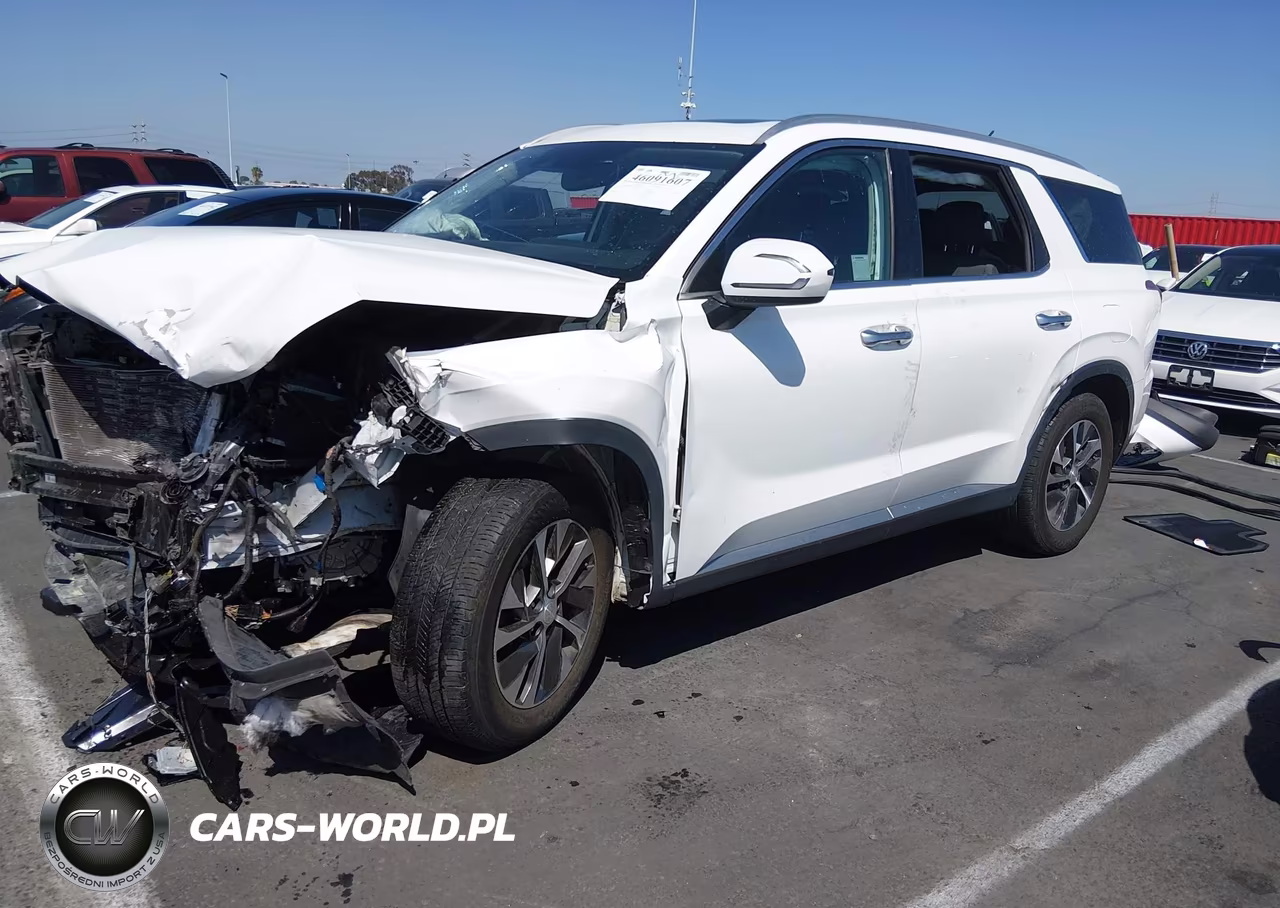 2021 Hyundai Palisade Sel VIN:KM8R24HE9MU278849 - 2