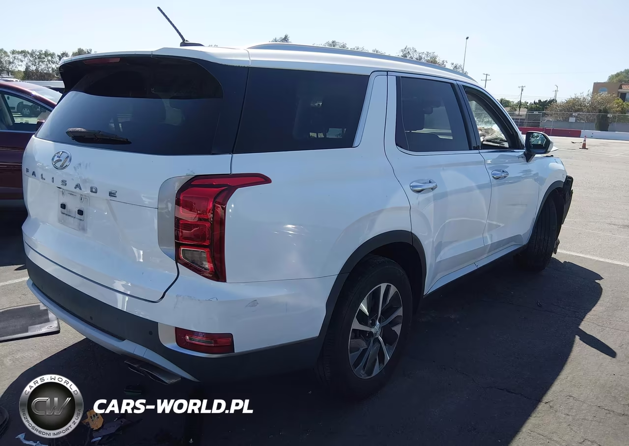 2021 Hyundai Palisade Sel VIN:KM8R24HE9MU278849 - 4