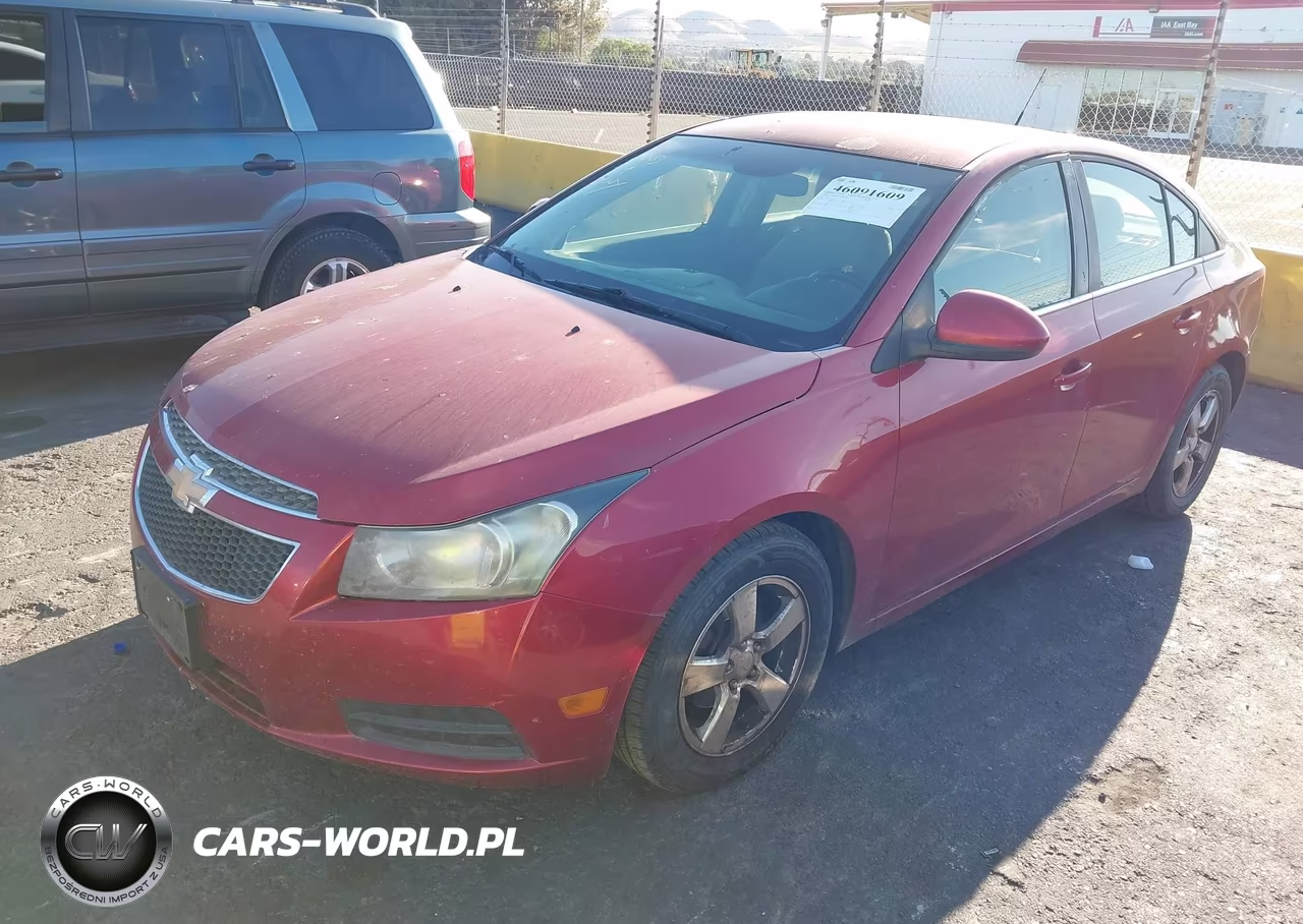 2011 Chevrolet Cruze Lt VIN:1G1PE5S90B7292423 - 2