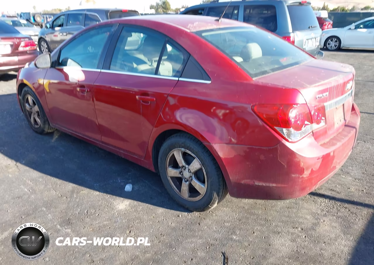 2011 Chevrolet Cruze Lt VIN:1G1PE5S90B7292423 - 3