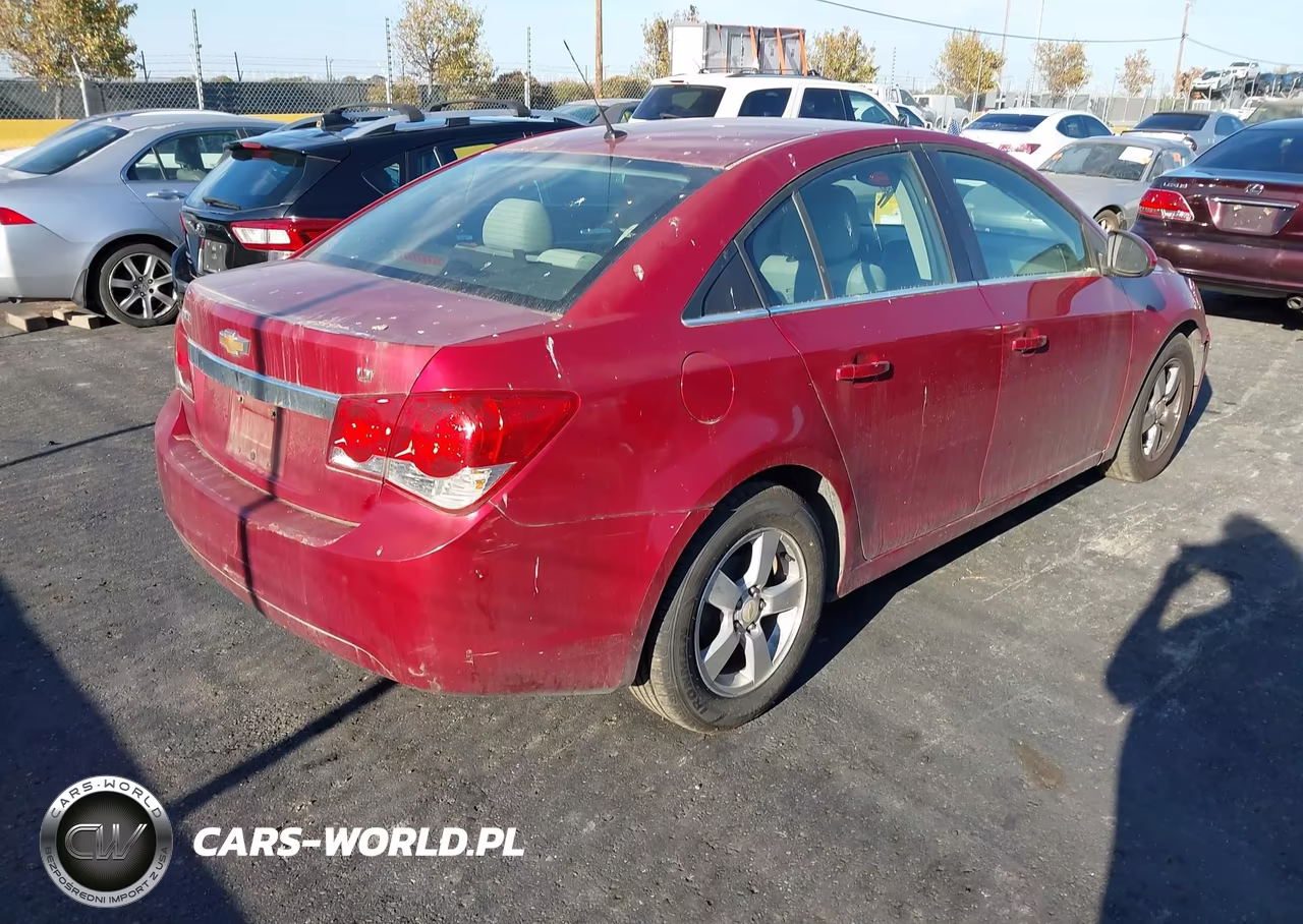 2011 Chevrolet Cruze Lt VIN:1G1PE5S90B7292423 - 4