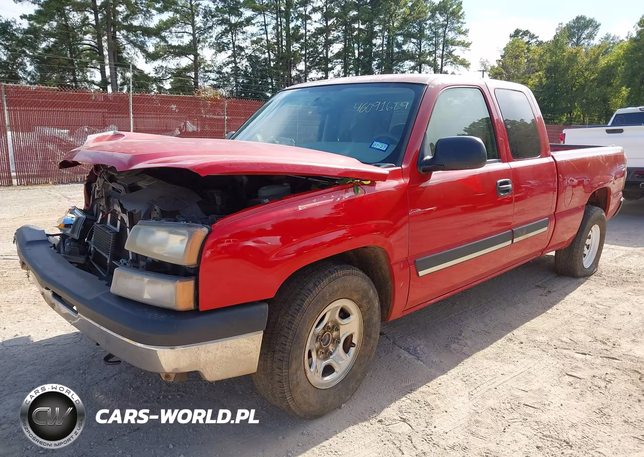 2004 Chevrolet Silverado 1500 Ls VIN:2GCEC19T741106536 - 2