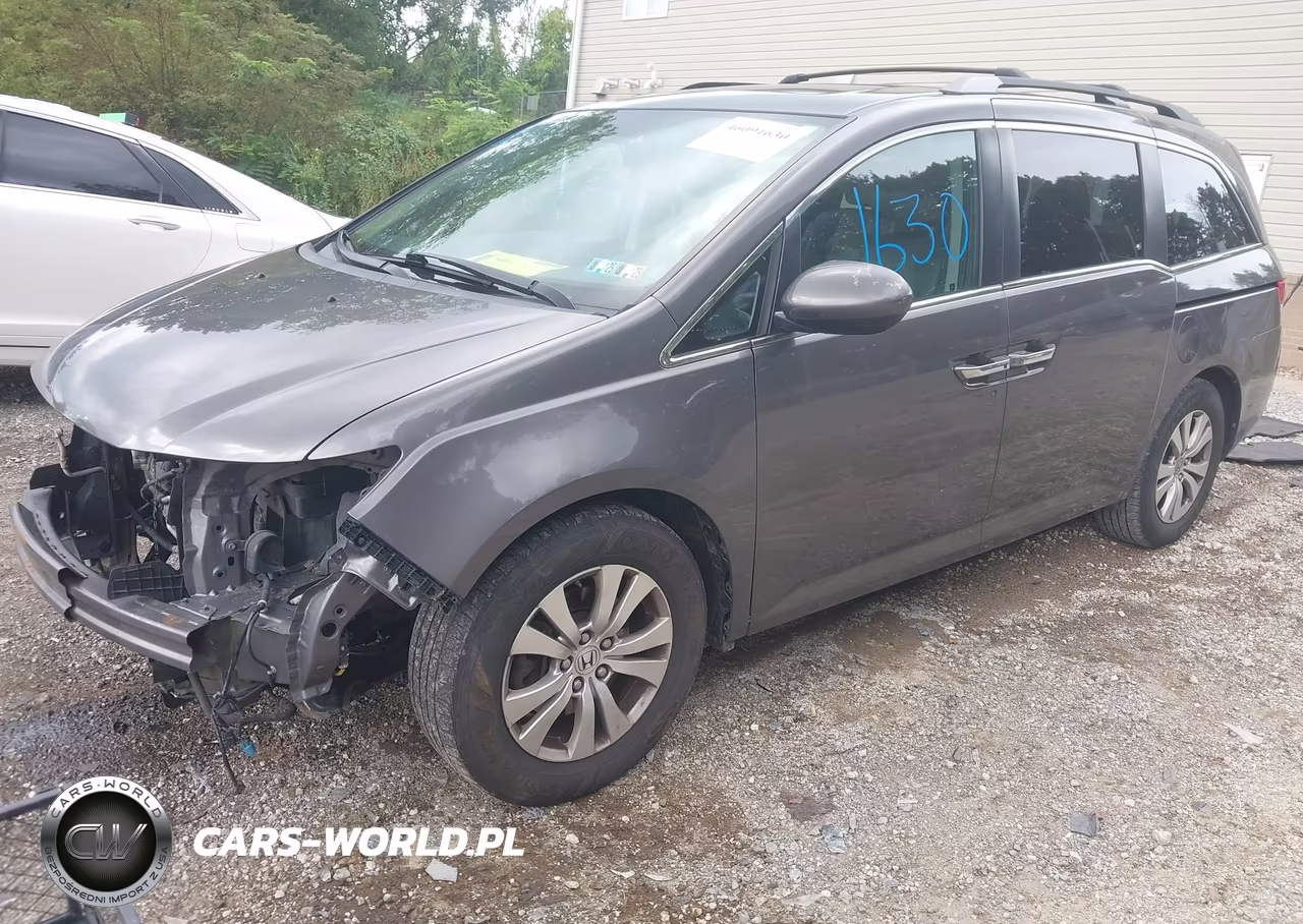 2017 Honda Odyssey Ex-L VIN:5FNRL5H65HB008810 - 2