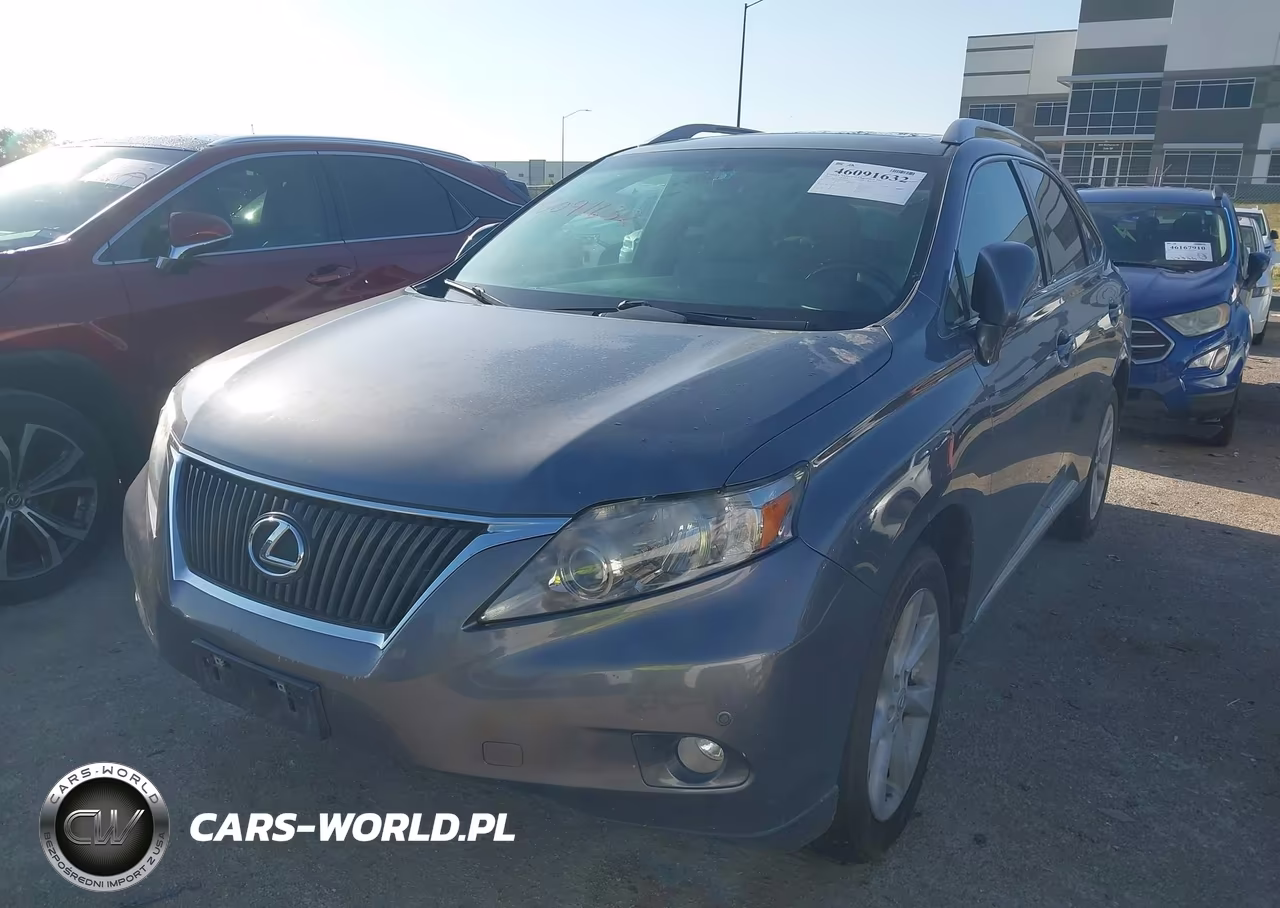 2012 Lexus Rx 350 VIN:2T2ZK1BA6CC073229 - 2