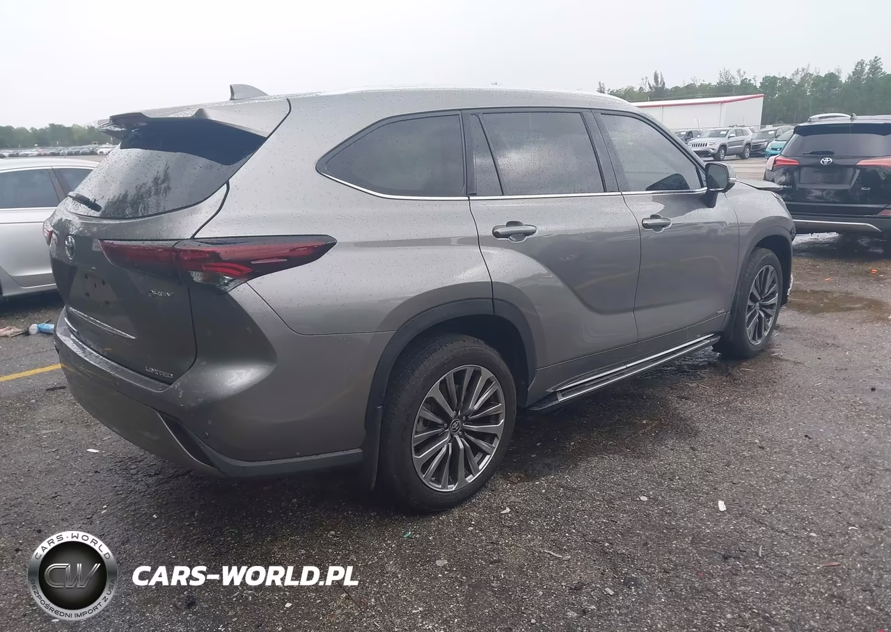 2025 Toyota Highlander Hybrid Limited 25Th Edition VIN:5TDKBRCH5SS649320 - 4
