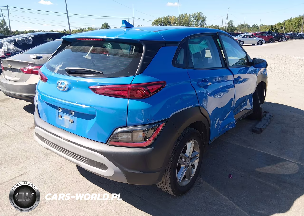 2022 Hyundai Kona Se VIN:KM8K22AB4NU773712 - 4