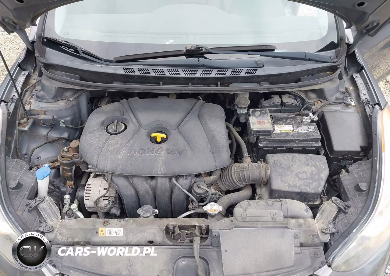 2013 Hyundai Elantra Gls VIN:5NPDH4AE4DH335430 - 10